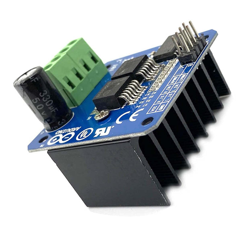  [AUSTRALIA] - Kiro&Seeu Double BTS7960B DC 43A Stepper Motor Driver Module H-Bridge PWM Driving Board Compatible with Arduino Smart Car Raspberry Pi