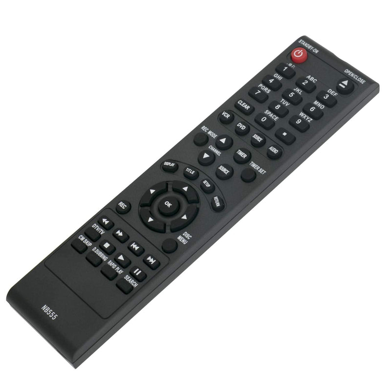  [AUSTRALIA] - NB555UD NB555 Replace Remote Control fit for Magnavox DVD DVDR VCR Combo Recorder ZV450MWB ZV450MW8 ZV450MW8A ZV420MW8 SV08R242