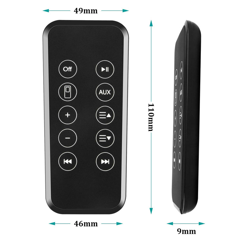 Replacement for Bose SoundDock 10 Remote with CR2025 Battery, Also Fit for Bose Sounddock Series 2 3 II III Bluetooth Digital Music System Remote Control - LeoForward Australia