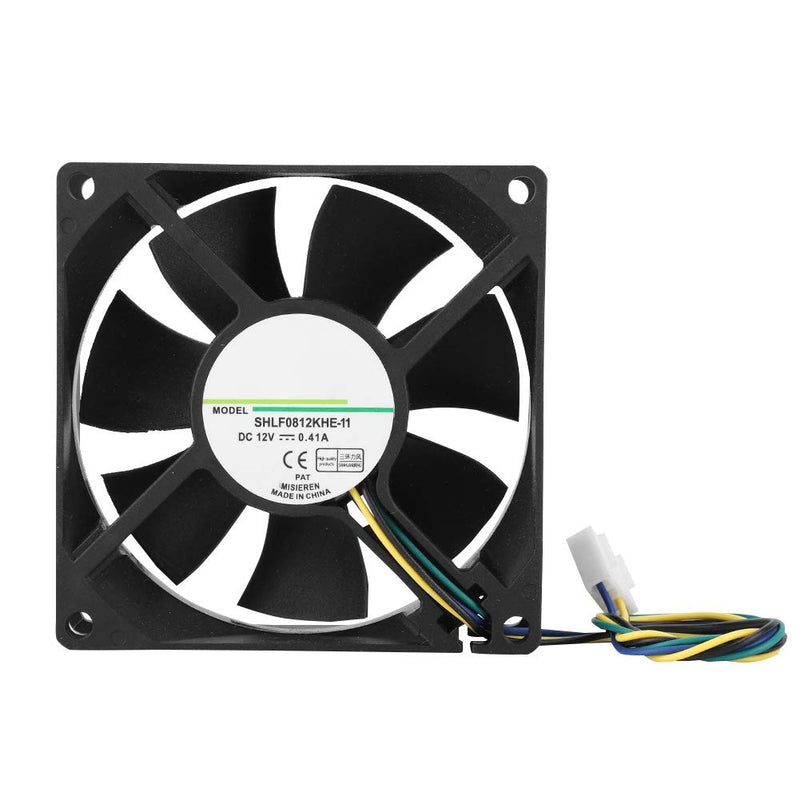  [AUSTRALIA] - Computer CPU Cooling Fans, DC 12V Computer Fans,80 mm 4 Pin Dual Ball Bearing Computer Case Fans,Ultra Low Noise Cooler Silent Cooler,Support PWM Temperature Control