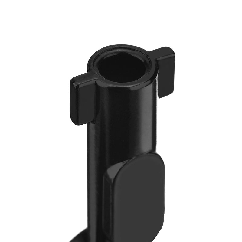  [AUSTRALIA] - Shappy 2 Pack Electric Cabinet Keys Gas Meter Keys Utility 4-Way Keys for Multi-application (Black) Black