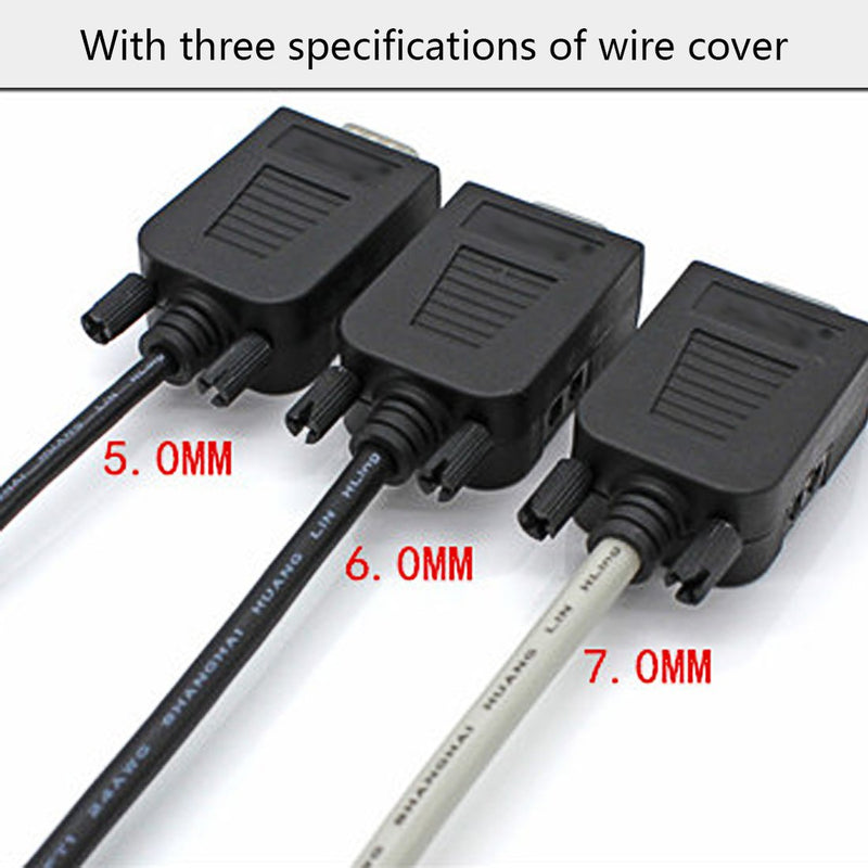 YIOVVOM DB9 Breakout Connector to Wiring Terminal RS232 D-SUB Male Serial Adapters Port Breakout Board Solder-Free Module with case( Female Serial Adapter) Female Adapter - LeoForward Australia