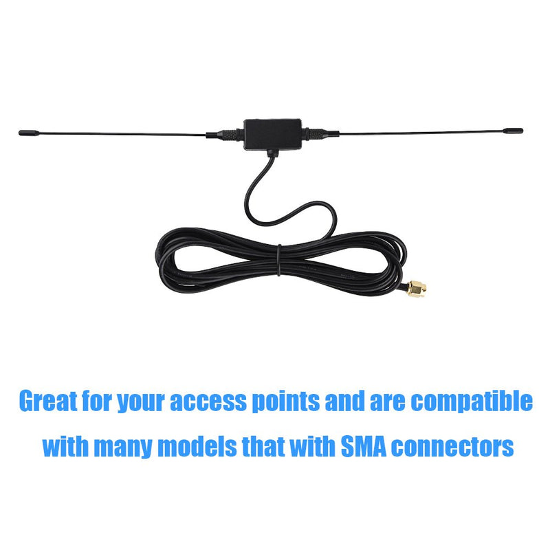 SMA Antenna,SMA Male Antenna,433 mhz Antennas Compatible with SMA Jack Devies,High-gain for GPS,GSM,Radio Antennas with 3 Meters Extension Cable,4g Antenna,WiFi Antenna,400-450MHZ Antenna - LeoForward Australia