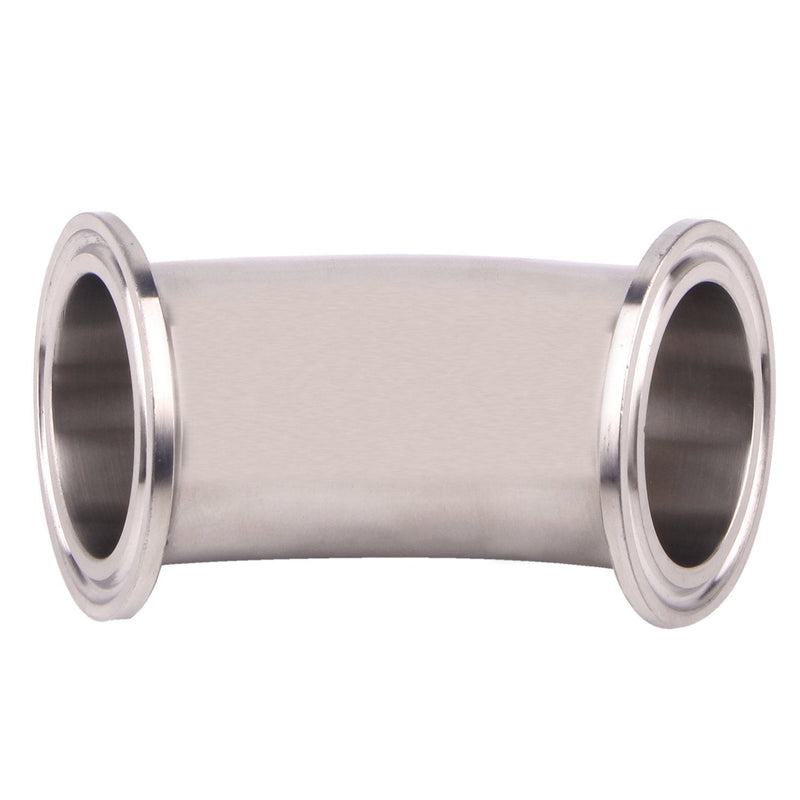  [AUSTRALIA] - DERNORD 45 Degree Elbow | 1.5" Tube OD Stainless Steel 304 Pipe Fitting Fits Tri Clamp 1.5 inch 1-1/2" Pipe OD