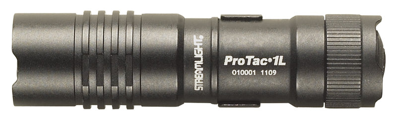 Streamlight 88030 ProTac 1L 275 Lumen Professional Tactical Flashlight with High/Low/Strobe w/1 x CR123A Batteries - 275 Lumens, 180 Lumens, Black Protac 1L, 275 Lumens Light - LeoForward Australia