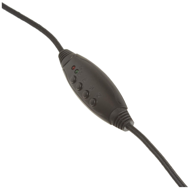  [AUSTRALIA] - iMicro IMME282 USB Dual Headset with Adjustable Microphone Noise Cancelling and Volume Control, Wired Headphone for PC, Laptop and Computer (Pack of 1) SP-IMME282 (Upgrade Version)