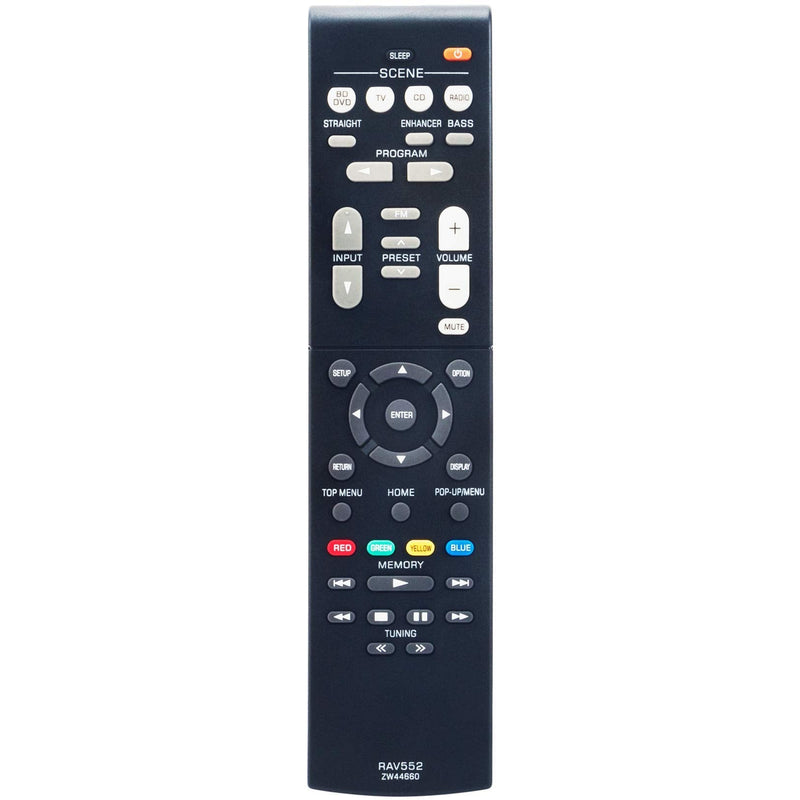  [AUSTRALIA] - RAV552 Replace Remote Control fit for Yamaha AV Receiver RX-V379 RX-V479 RX-V579 RX-V381 RX-V383 RX-V385 HTR-3068 HTR-3069 HTR-3071 HTR-3072 HTR-4068 TSR-5790 TSR-5790BL sub RAV549