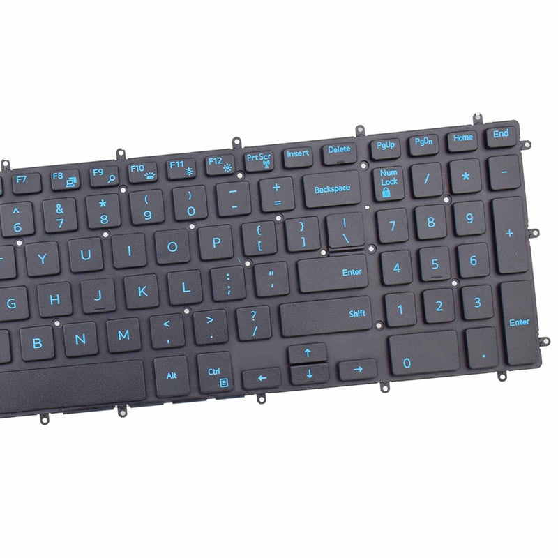  [AUSTRALIA] - TLBTEK Backlight Keyboard Replacement Compatible with Dell Inspiron 15-3580 15-3581 15-3582 15-3583 15-3584 15-3585 15-3590 15-3593 15-5565 15-5567 15-5575 15-5583 15-7566 15-7567 Series Laptop Blue Backlight