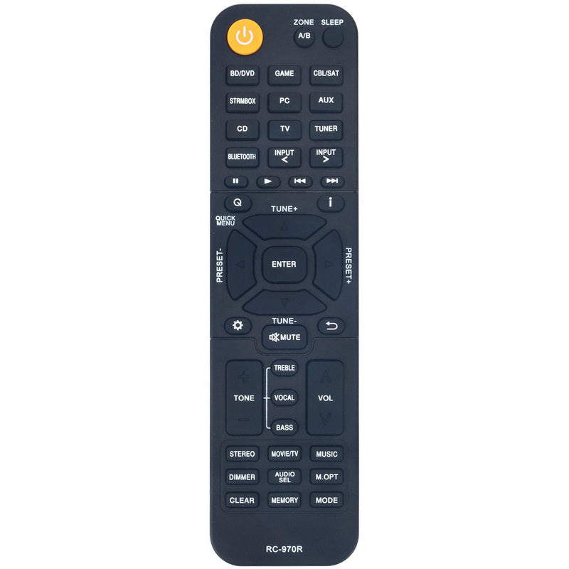 RC-970R Replace Remote Control for Onkyo AV Receiver TX-SR393 HT-R398 HT-S3910 - LeoForward Australia