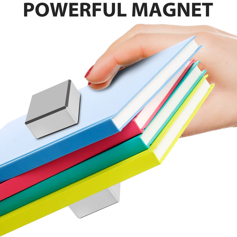  [AUSTRALIA] - 2 Pack 40x40x20 mm Strong Magnets, N52 Heavy Duty Magnets, Super Strong Neodymium Magnet, Permanent Rare Earth Magnets, Magnets Strong Heavy Duty for Refrigerator, Whiteboard, Classroom Teaching, DIY 40x40x20mm Magnets-2Pcs