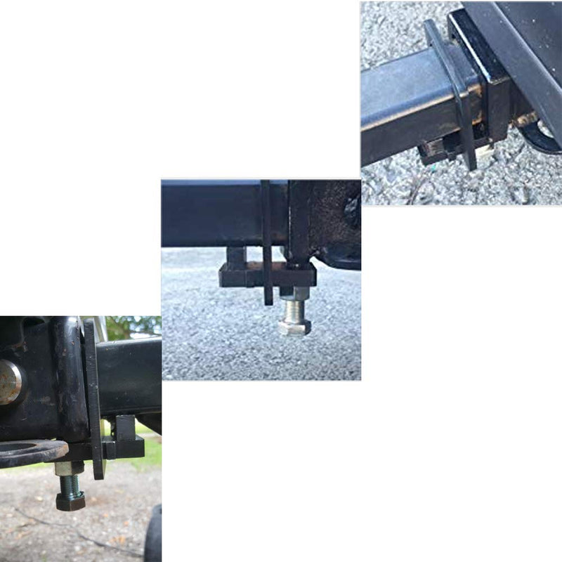  [AUSTRALIA] - NIXFACE 2" Heavy Duty Hitch Coupling Clamp - Anti Rattle Device Tightener Receiver