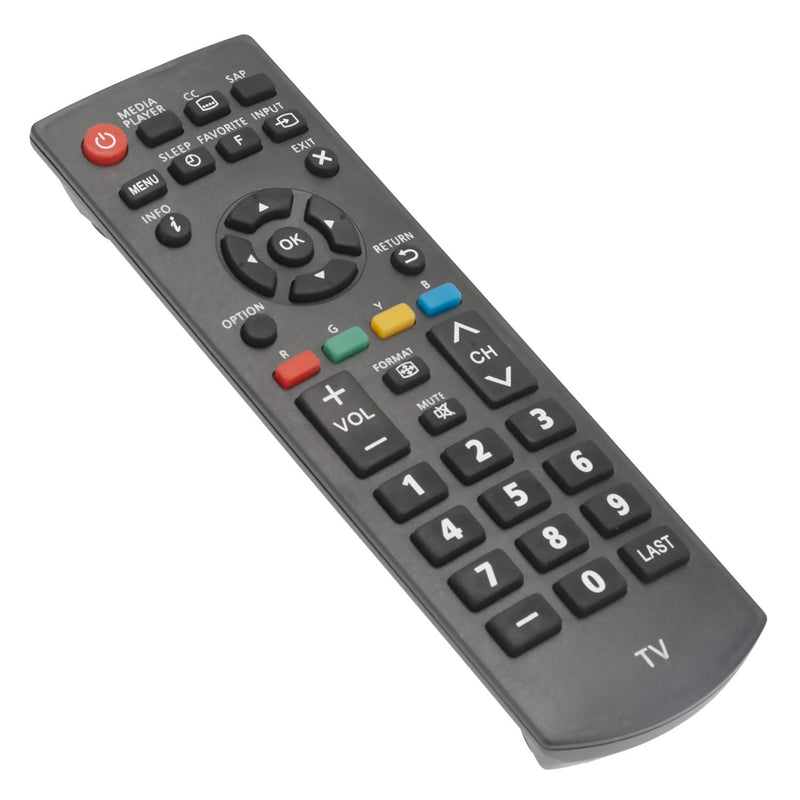 New N2QAYB000820 Replace Remote Control fit for Panasonic Viera LCD LED Plasma TV TC-32A400U TC-39A400U TC-40A420U TC-50A400U TH-50LRU60 TC-L32B6X Tc-l39b6x Tc-32b6p Tc-l39b6p TC-32LB64 TC-L39B6 - LeoForward Australia