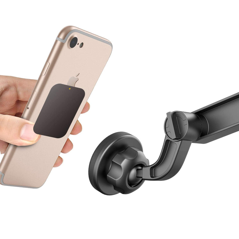  [AUSTRALIA] - WixGear Universal Visor Magnetic Car Mount Holder, for Cell Phones with Fast Swift-Snap TM Technology, Magnetic Cell Phone Mount (Visor Mount)