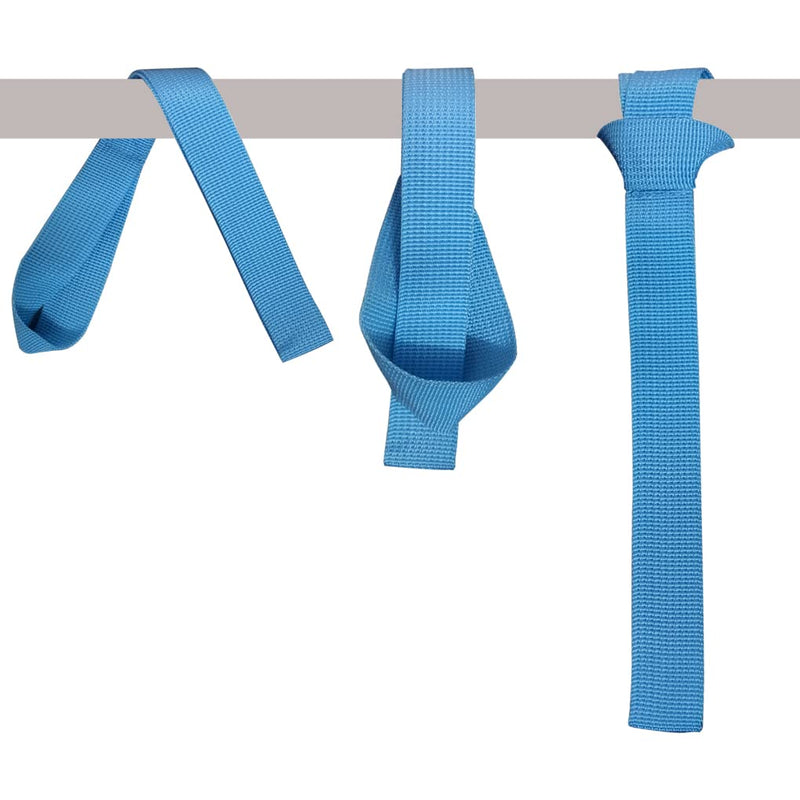  [AUSTRALIA] - VIGAER Soft Loop Tie Down Straps, 12 Pack Blue Heavy Duty Tie Down Loops with 1500Lbs Load Capacity and 4500Lbs Breaking Strength