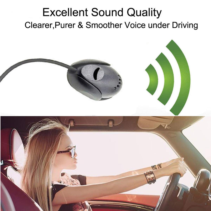 NowTH 3.5mm Car Microphone with 9.85 Feet Assembly Cable Mic for Head Unit Bluetooth Enabled Stereo, Radio, GPS and DVD - LeoForward Australia