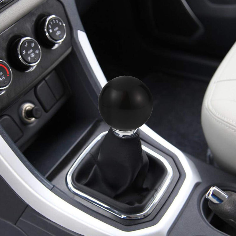  [AUSTRALIA] - Arenbel Ball Shift Knob Car Gear Stick Shifter Knobs Shifting Lever Head fit Most Manual Automatic Vehicles, Black black2