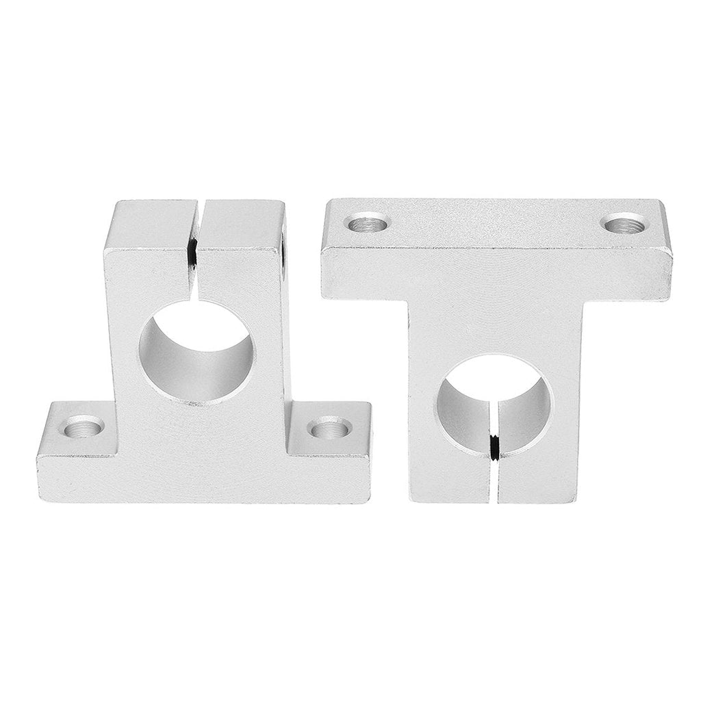  [AUSTRALIA] - uxcell 2pcs SK25 Aluminum Linear Motion Rail Clamping Guide Support for 25mm Dia Shaft