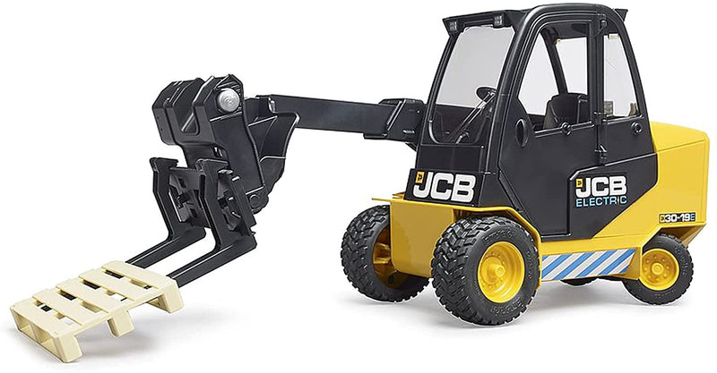  [AUSTRALIA] - Bruder - JCB Teletruk with Pallet (02512) - For Ages (4) and Up - Compatible with bworld Figures