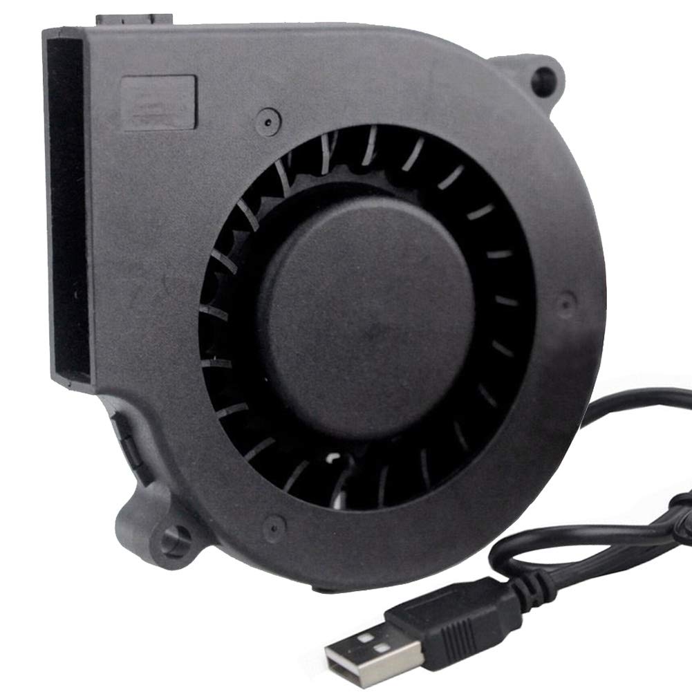  [AUSTRALIA] - Wathai 75mm x 15mm Radial Fan 5V USB DC Brushless Turbo Cooling Blower Fan