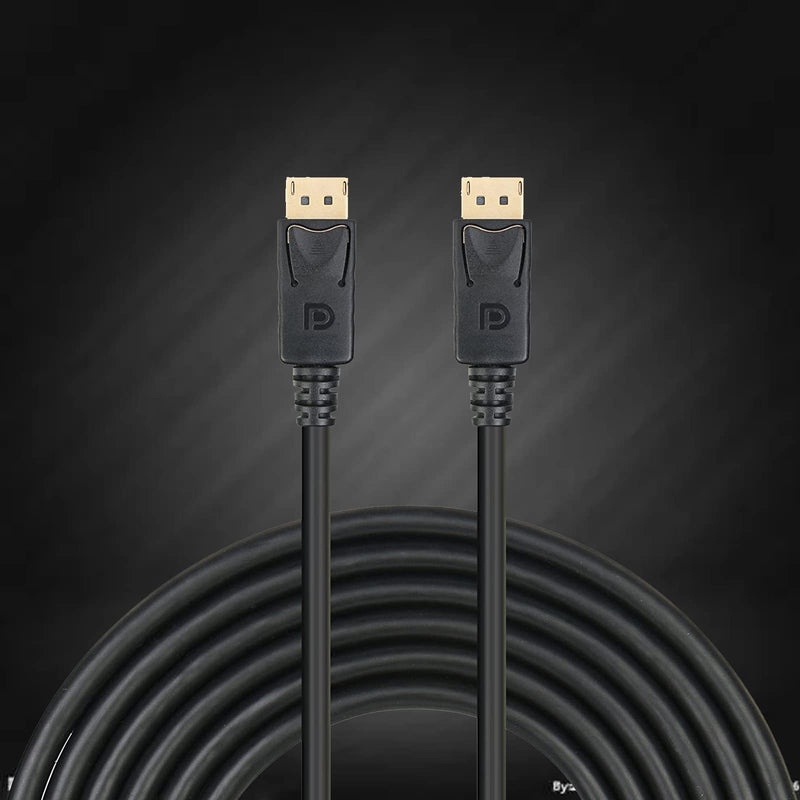  [AUSTRALIA] - Anbear DisplayPort to Displayport Cable 10 Feet, Gold Plated Display Port to Display Port Cable 4K@60HZ Resolution(Male to Male) for DisplayPort Enabled Desktops and Laptops (10 FT) 10 FT