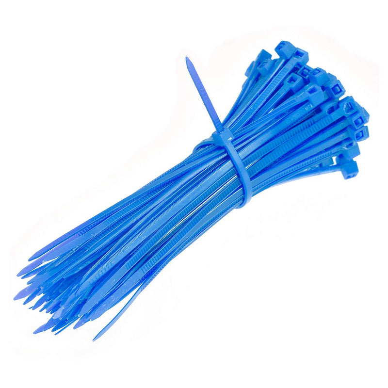  [AUSTRALIA] - uxcell Nylon Cable Ties 4 Inch Self-Locking Zip Ties 0.09 Inch Width Dark Blue 100pcs