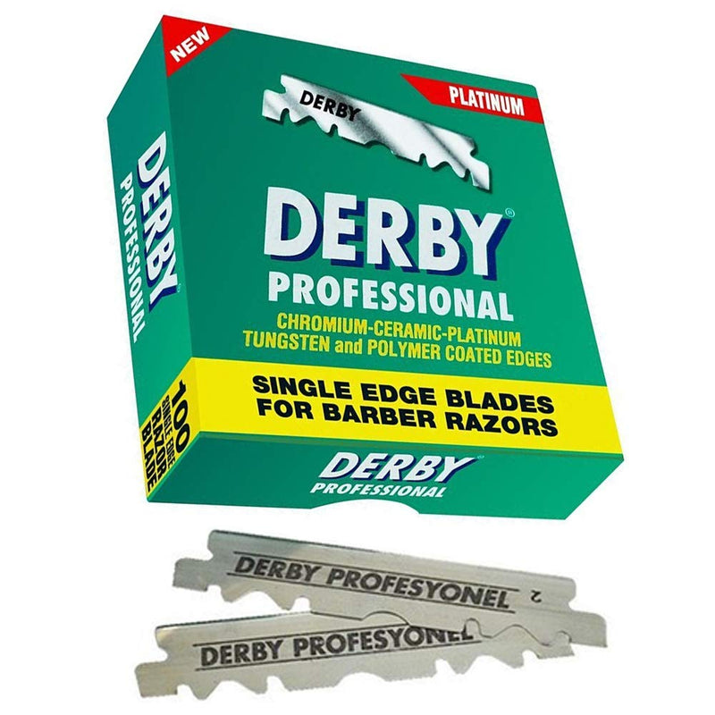 Derby Professional Single Edge Razor Blades, 100 Count 1 - LeoForward Australia