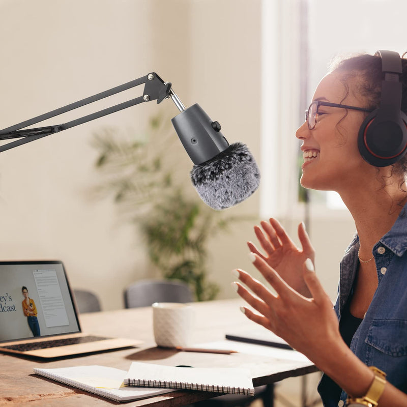  [AUSTRALIA] - WIBOND Wind Muff for Blue Yeti Nano Microphone - Furry windscreen Microphone Cover for Noise and Ambience Reduction