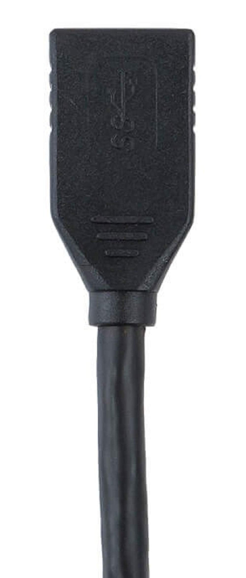  [AUSTRALIA] - Monoprice Select Series USB 3.0 A to A Female Extension Cable 6ft use with Playstation, Xbox, Oculus VR, USB Flash Drive, Card Reader, Hard Drive, Keyboard, Printer, Camera and More! 6 Feet