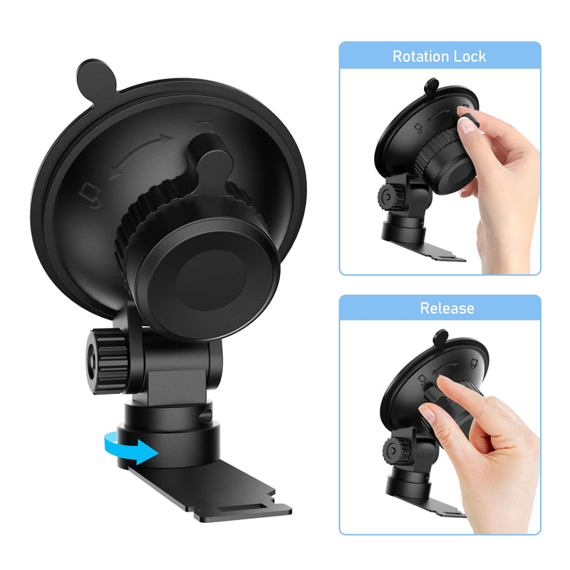  [AUSTRALIA] - SDSACZMU Radar Detector Mount,Car Radar mounting Bracket Suction Cup Holder,Windshield & Dashboard Radar Detector Suction Mount,for Whistler Radar Models,Easy to Install