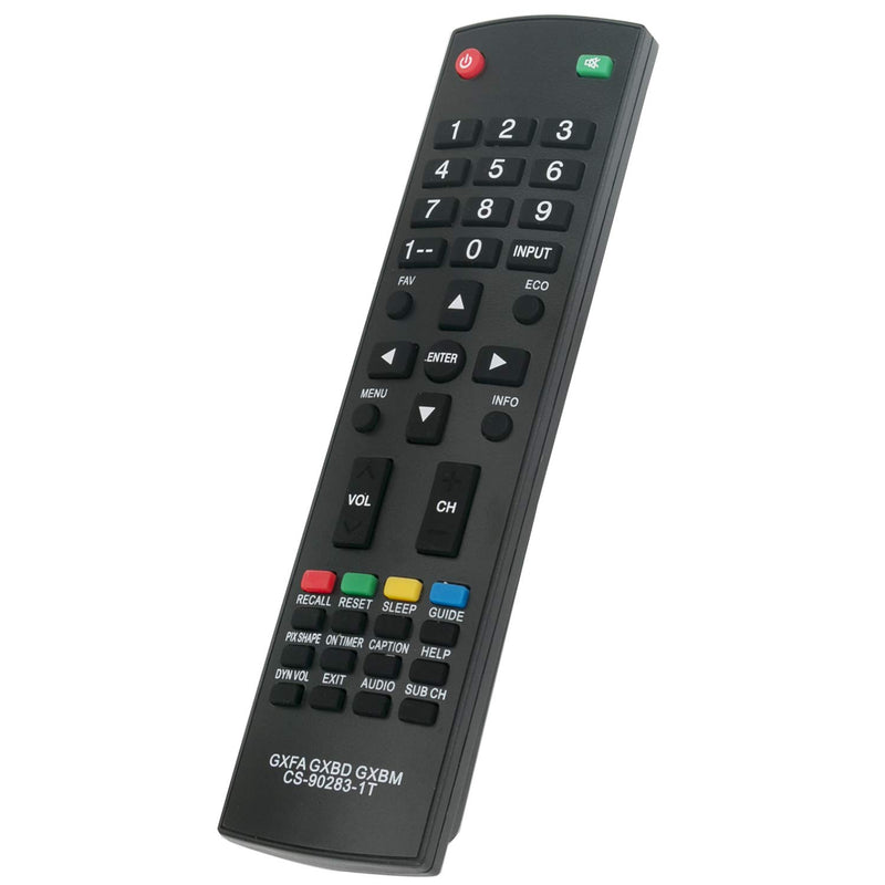 New Replaced Remote GXCC GXFA GXBD GXBM CS-90283-1T fit for Sanyo LCD HDTV DP32242 DP46142 DP32640 DP32642 DP42142 DP42740 DP42841 DP46841 DP47840 DP50741 DP50842 FVM3982 FVM4212 FVM5082 DP42840 - LeoForward Australia