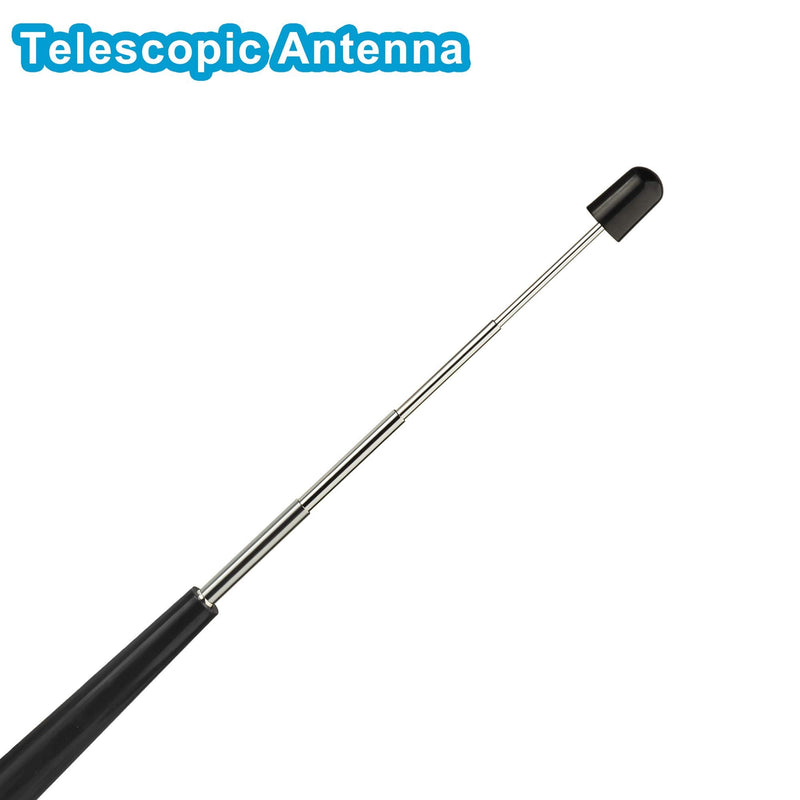  [AUSTRALIA] - Bingfu Telescopic FM Antenna Magnetic Base FM Radio Antenna for Pioneer Onkyo Yamaha Marantz Sherwood Indoor FM Radio Bluetooth Home Stereo Receiver AV Audio Video Home Theater Receiver Tuner