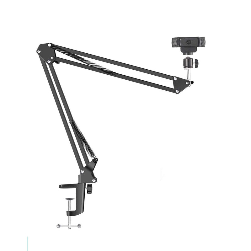  [AUSTRALIA] - Anivia Webcam Stand, Webcam Clamp Mount Suspension Scissor Tripod Stand Holder Camera arm for Webcam W8 W5 C922 C930e C930 C920 C615 Stand with Rotatable Ball Head