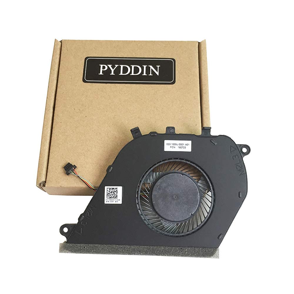  [AUSTRALIA] - Compatible with Dell Inspiro 15 7570 7573 7580 Series CPU Cooling Fan Laptop Cooler DP/N: 0Y64H5 023.1009J.0001 4-pin