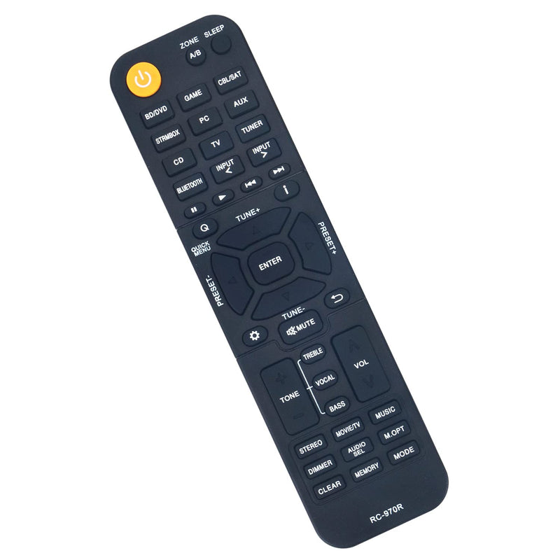  [AUSTRALIA] - RC-970R Replacement Remote Control Applicable for Onkyo AV Receiver TX-SR393 TX-SR494 HT-R398 HT-S3910 TXSR393 TXSR494 HTR398 HTS3910