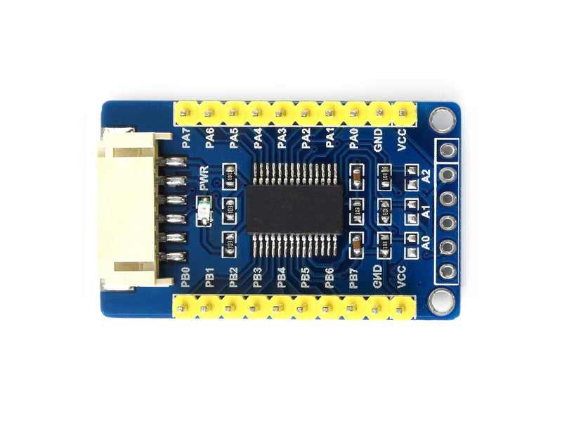  [AUSTRALIA] - Waveshare MCP23017 IO Expansion Board I2C Interface Expands 2 Signal Pins as 16 I/O Pins Compatible with 3.3V and 5V Levels