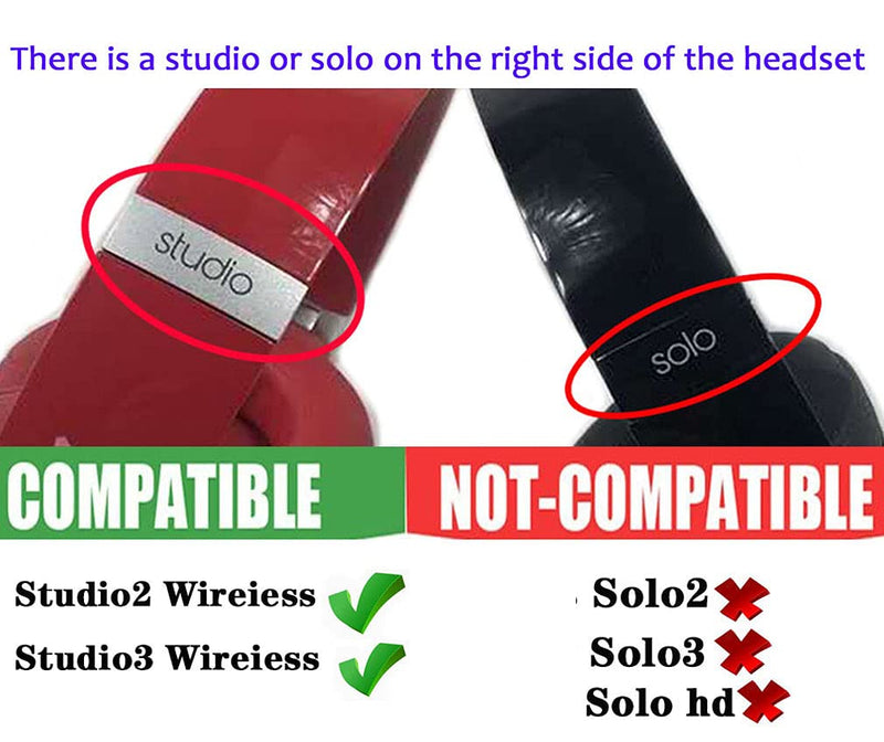  [AUSTRALIA] - Studio 3 Headband Replacement Parts Accessories Studio 2 Headband Repair Kit Compatible with Studio 3.0 / Studio 2.0 Wireless Top Headband(Studio3-Grey Gold) Studio3-Grey Gold