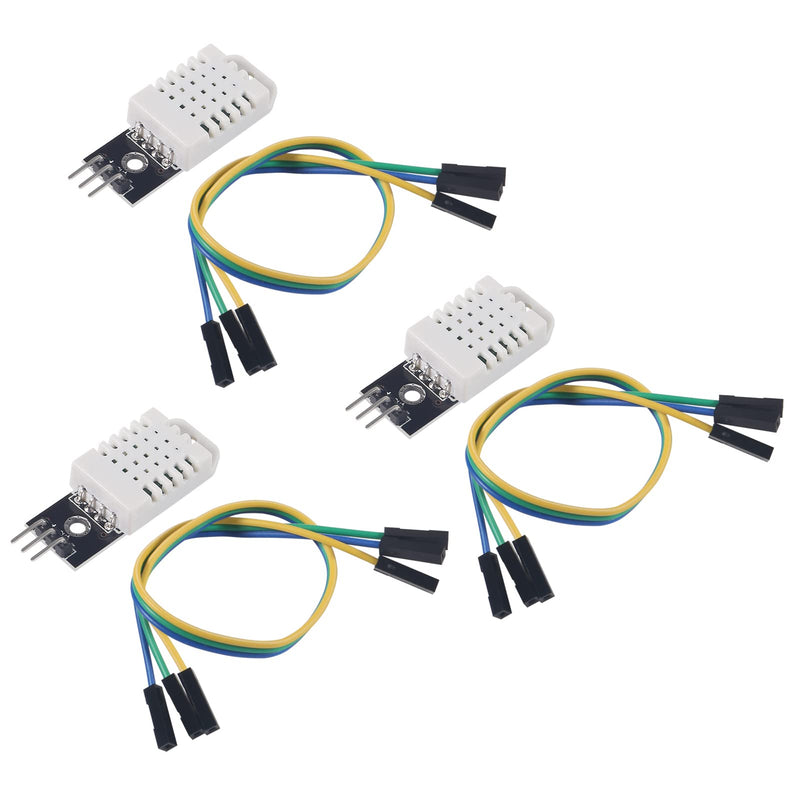  [AUSTRALIA] - DWEII 3PCS DHT22 / AM2302 Digital Humidity and Temperature Sensor Module for Arduino Raspberry Pi, Temp Humidity Gauge Monitor Electronic Practice DIY Replace SHT11 SHT15