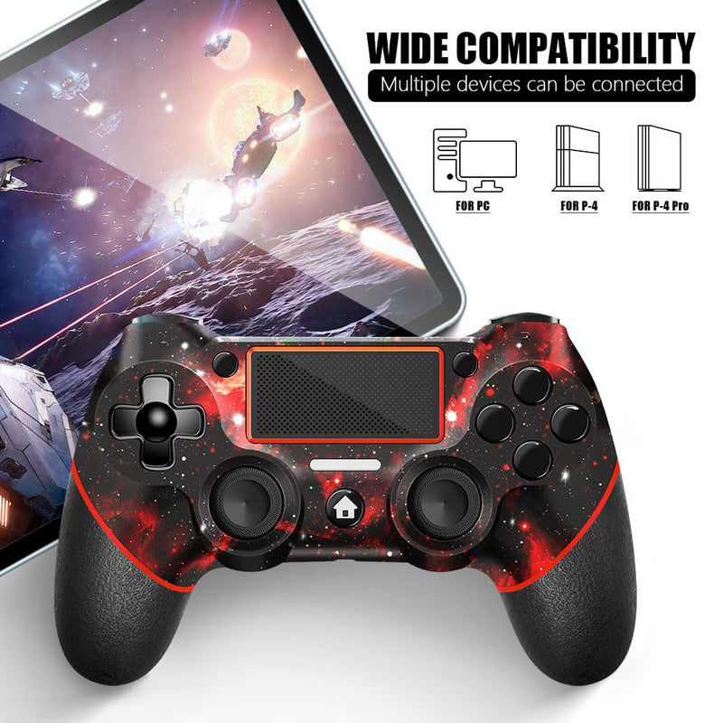  [AUSTRALIA] - AceGamer Wireless Controller for Ps4 Gamepad Compatible with PS4/Pro/Slim/PC, With Double Vibration/Touchpad/Stereo Headphone Jack/Six-axis Motion
