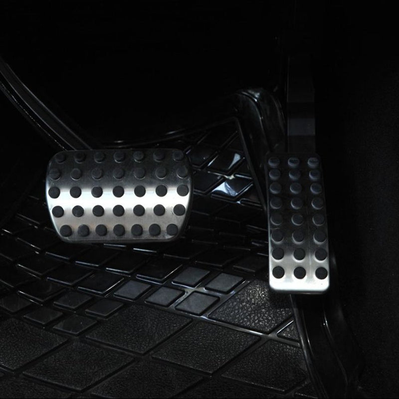 Stainless Steel Gas Brake Pedals Pads for Mercedes Benz M GL R Class AMG GL350 GL450 GL550 GL63 AMG ML350 ML550 ML63 AMG R350 ML450 GL320 ML320 R320 ML500 R500 - LeoForward Australia