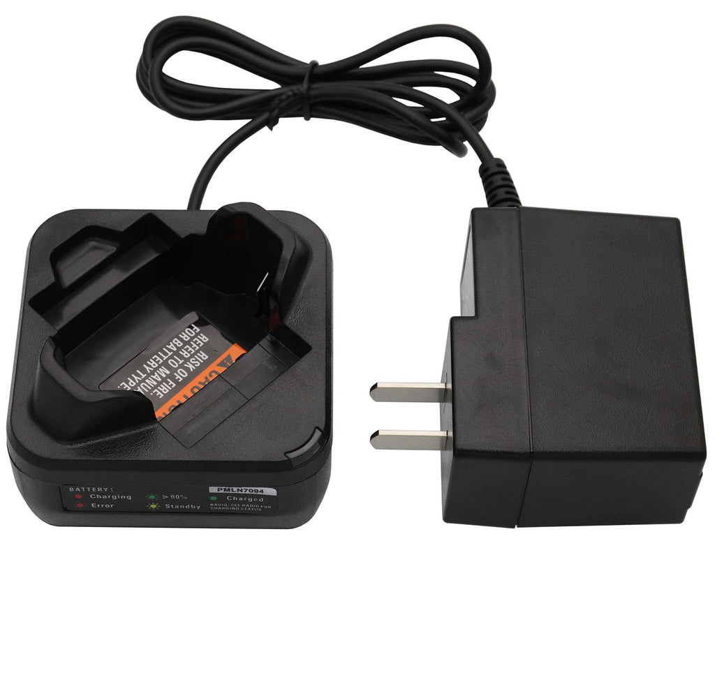  [AUSTRALIA] - PMLN7109A PMLN7109 Charger Compatible for Motorola Radios TLK100 SL300 SL300e SL3500e SL1M SL1600 SL2600 PMNN4468A PMNN4468 PMPN4469