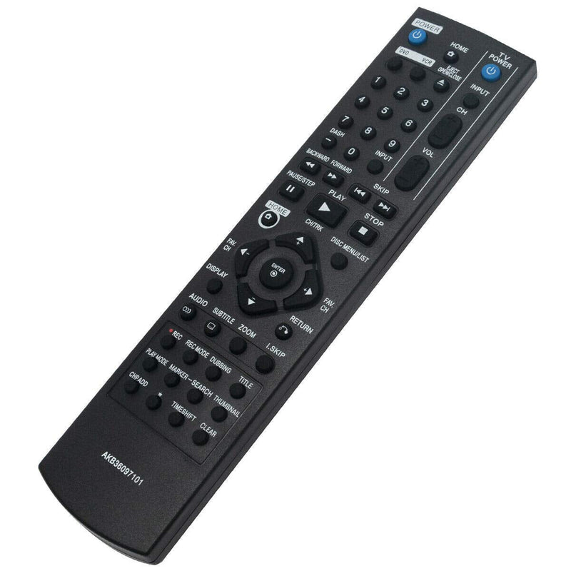  [AUSTRALIA] - AKB36097101 Remote Control Replacement-AKB36097101 Replace Remote Control fit for LG DVD VCR Recorder RC897T RC797T RC389H RC700N RC397HM RC397H RC286H RC286H-M RC297H RC297H-M RC397H-M Remote Control