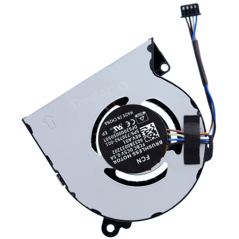  [AUSTRALIA] - Deal4GO CPU Cooling Fan 780895-001 730547-001 DFS401505M10T FG63 for HP Elitebook 720 G1 720 G2 725 G2 820 G1 820 G2