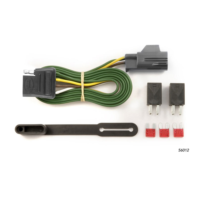  [AUSTRALIA] - CURT 56012 Vehicle-Side Custom 4-Pin Trailer Wiring Harness for Select Chevrolet, Pontiac, Suzuki Vehicles