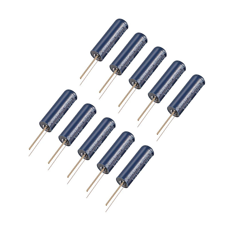  [AUSTRALIA] - uxcell SW-18010P High Sensitivity Spring Electronic Vibration Sensor Switch 10Pcs