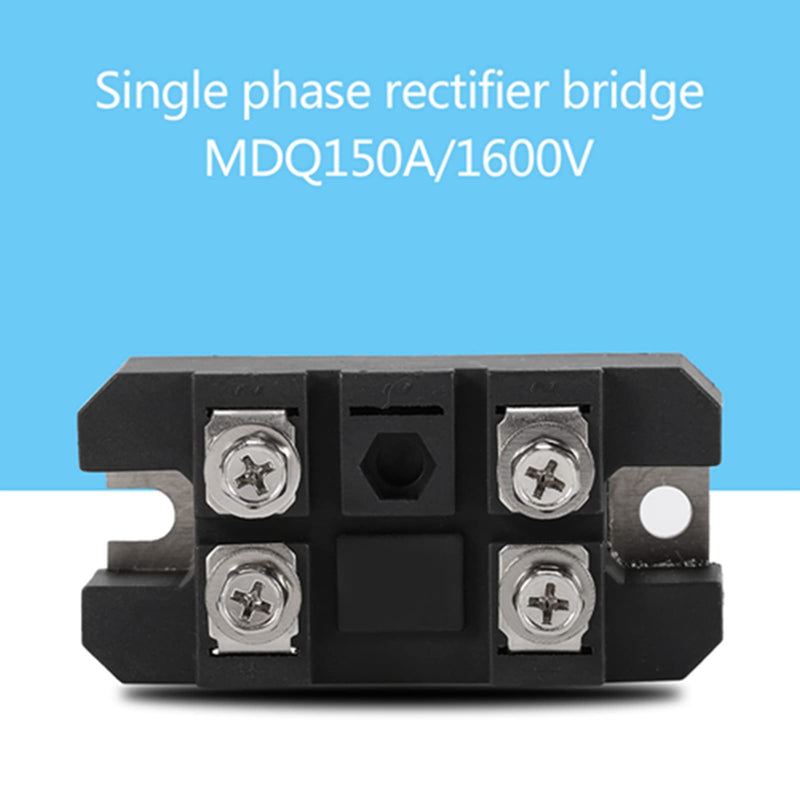  [AUSTRALIA] - Single Phase Rectifier, 150A Amp 1600V High Performance Diode Bridge Rectifier Bridge Module for Power Supply