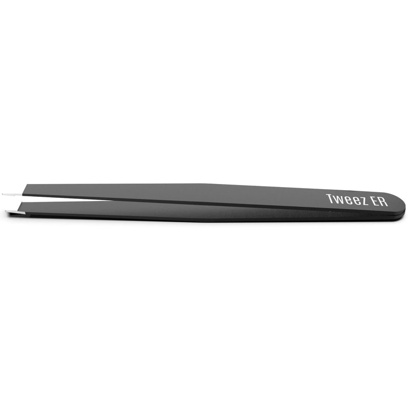 Tweezers for Women, Professional tweezers precision Stainless Steel with Slanted Tip, Ideal Tweezers for ingrown hair, Eyebrow Tweezers & Precision Tweezers for Your Daily Beauty Routine Black - LeoForward Australia