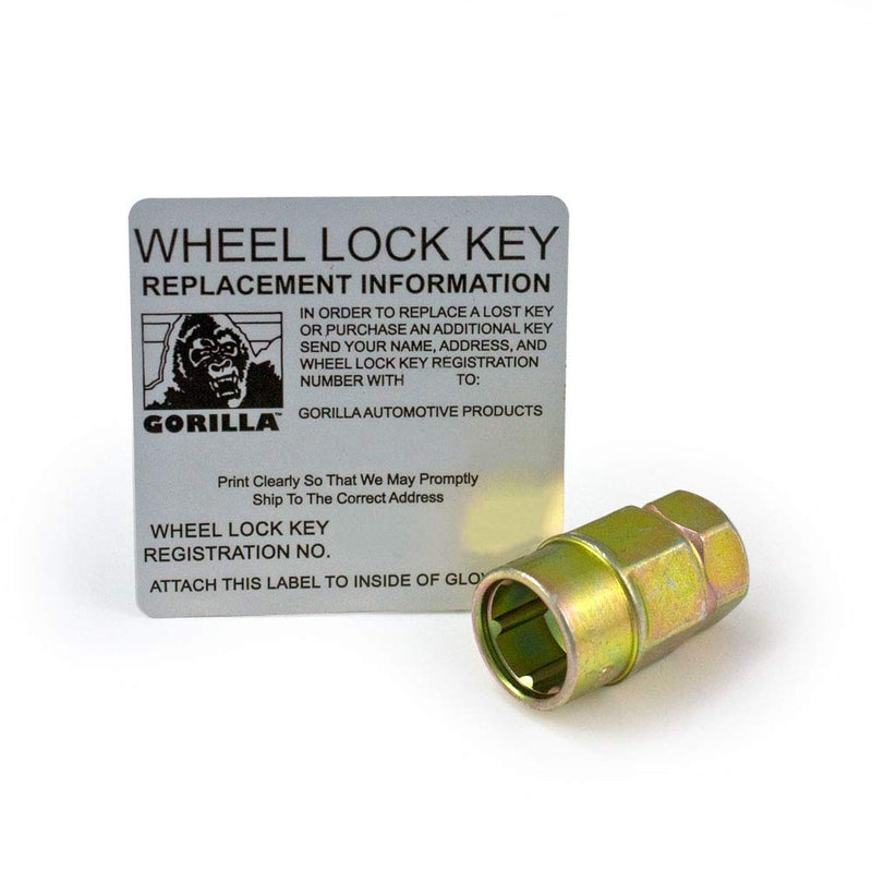 Gorilla Automotive 63631 Standard Mag Gorilla Guard Locks (12mm x 1.50 Thread Size) - Pack of 4 12-mm X 1.50 - LeoForward Australia