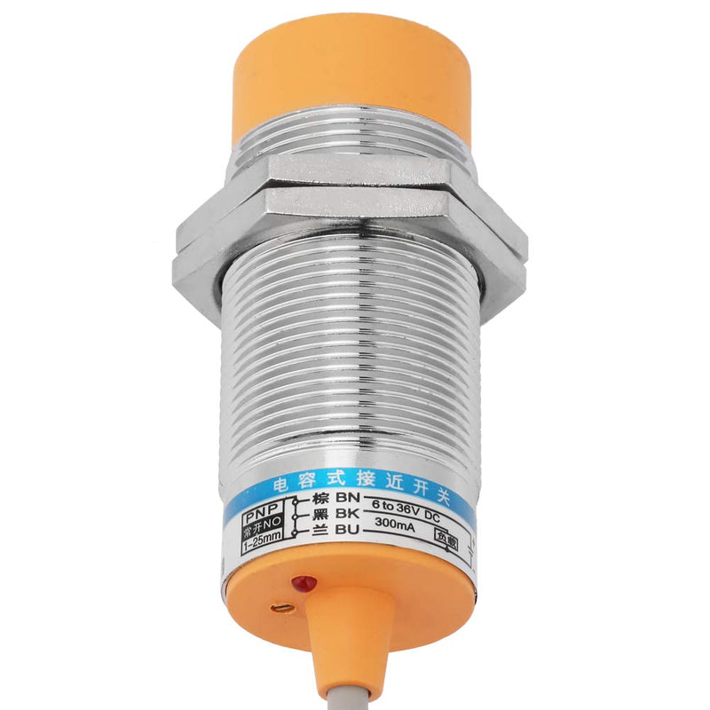  [AUSTRALIA] - Capacitive proximity sensor, LJC30A3-HZ/BY-DC-PNP 3-wire switch with normally open proximity sensor and 25mm detection distance