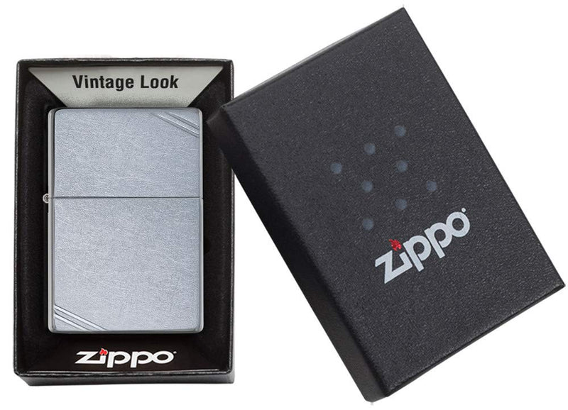  [AUSTRALIA] - Zippo Vintage Lighters Street Chrome