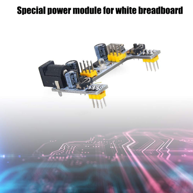  [AUSTRALIA] - KOOBOOK 2Pcs Upgraded K2 MB-102 MB102 Breadboard Power Supply Module 3.3V 5V for Arduino